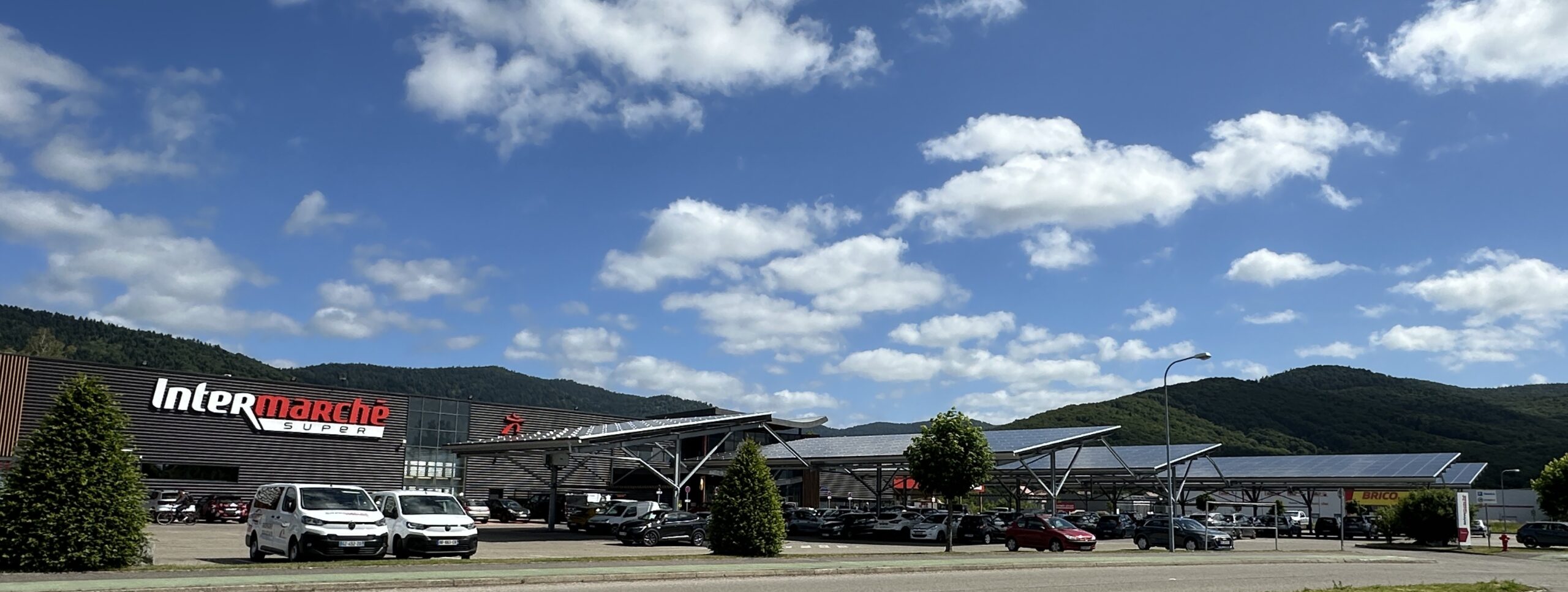 Ombrières INTERMARCHE Giromagny